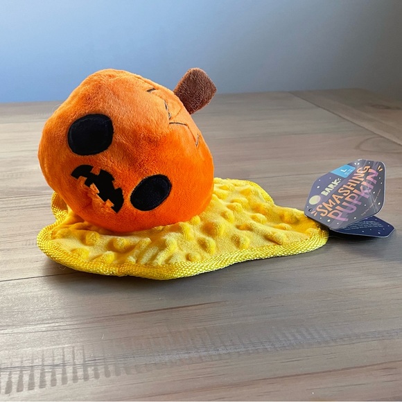 Barkbox Smashing Pumpkin Halloween Dog Toy - Size Large - Picture 2 of 5